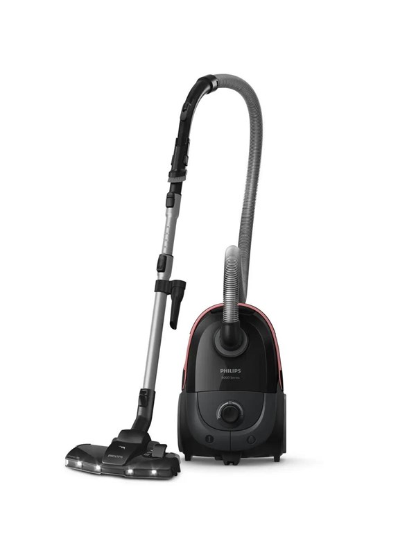 Philips Støvsuger 6000 Series XD6142 - vacuum cleaner - canister - deep black