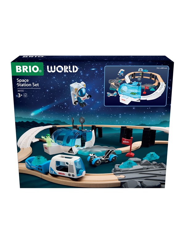 Brio 36155 Togbane-sæt Rumstation