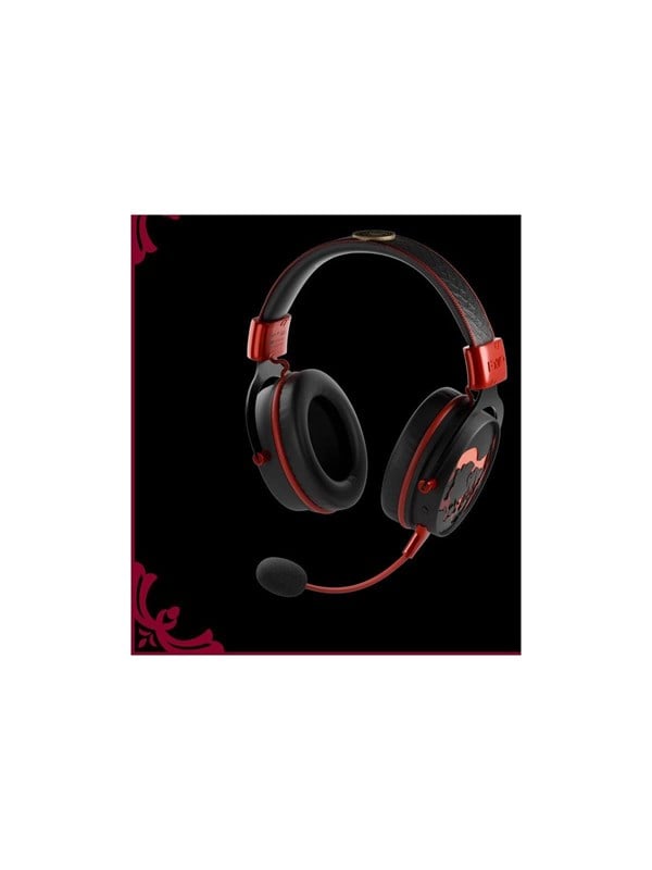 Lexip X Game of Thrones Dragon - Headset - Trådløs/Kablet - sort/rød/guld