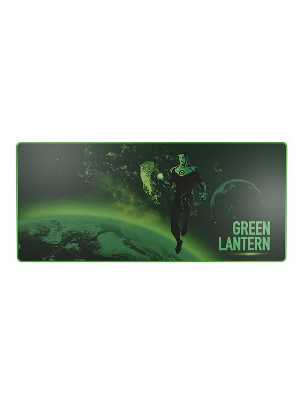 Lexip Warner Bros. - Musemåtte - fleksibel blød mikro-struktureret overflade - størrelse XXL - Green Lantern