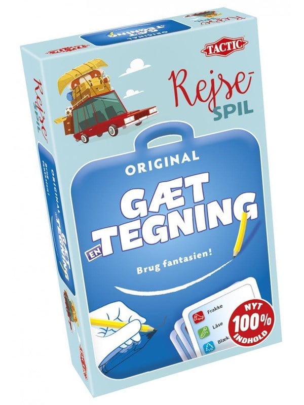 TACTIC Rejsespil - Gæt En Tegning