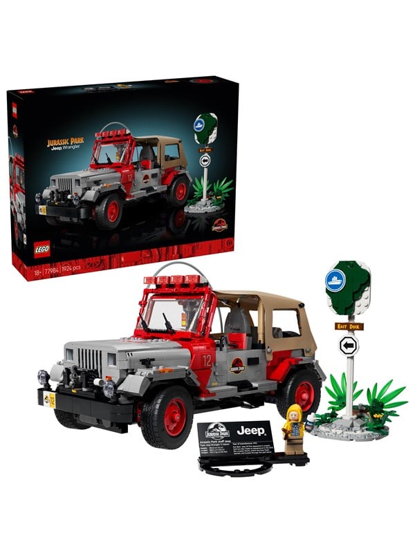 LEGO Jurassic World 77984 Jurassic Park Jeep® Wrangler LEGO Jurassic World 77984 Jurassic Park Jeep® Wrangler