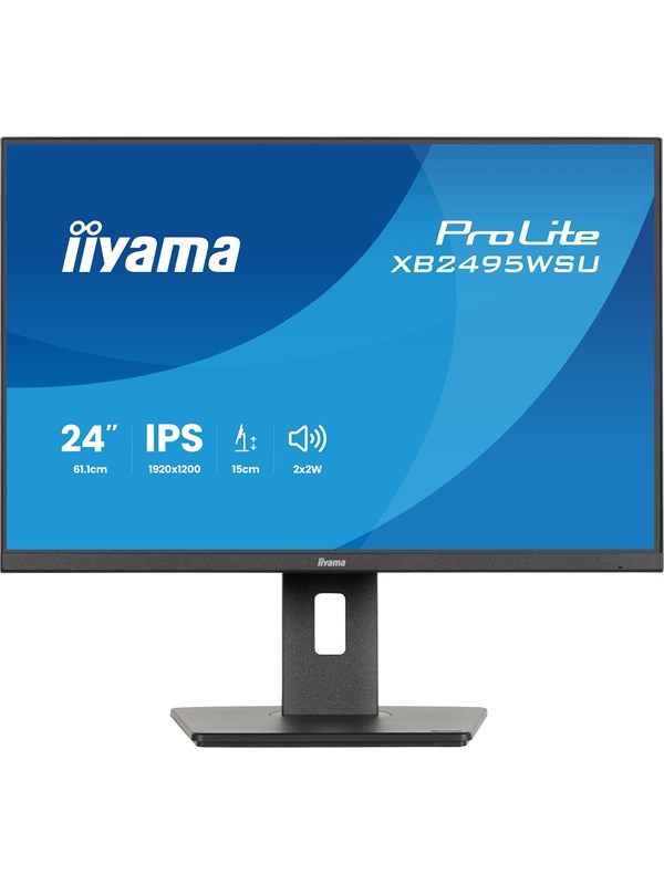 iiyama ProLite XB2495WSU-B1 24" IPS 1920 x 1200 (WUXGA) HDMI DisplayPort 100Hz
