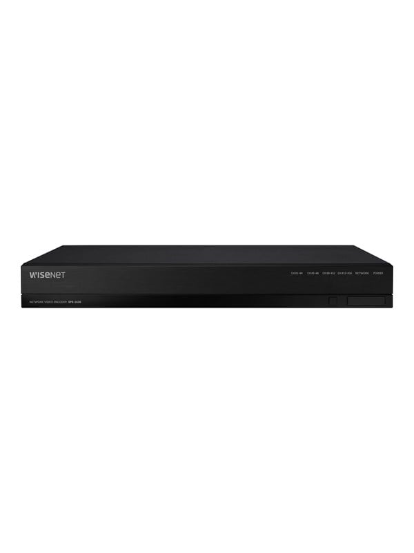 Hanwha Vision WiseNet SPE-1630 - video server - 16 channels Hanwha Vision WiseNet SPE-1630 - video server - 16 channels