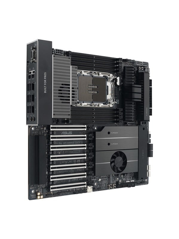 ASUS Pro WS W890E-SAGE SE Bundkort - Intel W890 - Intel LGA4710-2 - DDR5 RAM - SSI (Server)