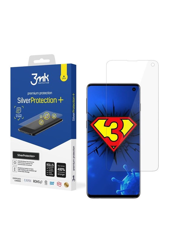 3mk Samsung Galaxy S10 - SilverProtection+