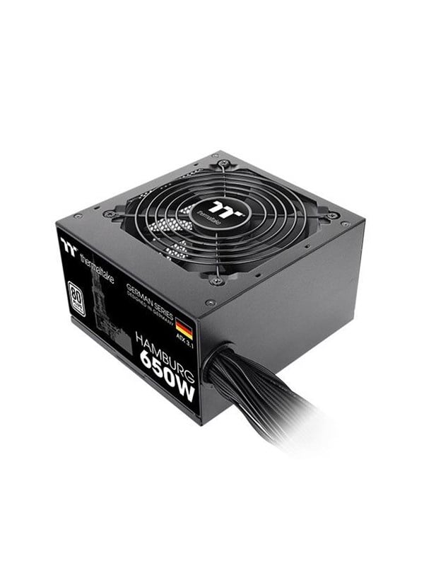 Thermaltake HAMBURG power supply unit Strømforsyning - 650 Watt - ATX - 80 Plus Ja