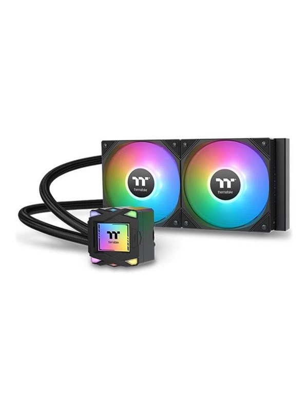 Thermaltake LA240 ARGB Sync Vandkøler 1-pack Sort 120 mm