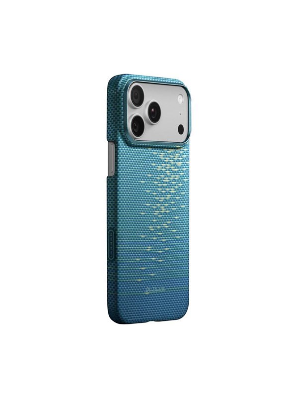 Pitaka Ultra-Slim Cover til iPhone 17 Pro - Lucid Blue