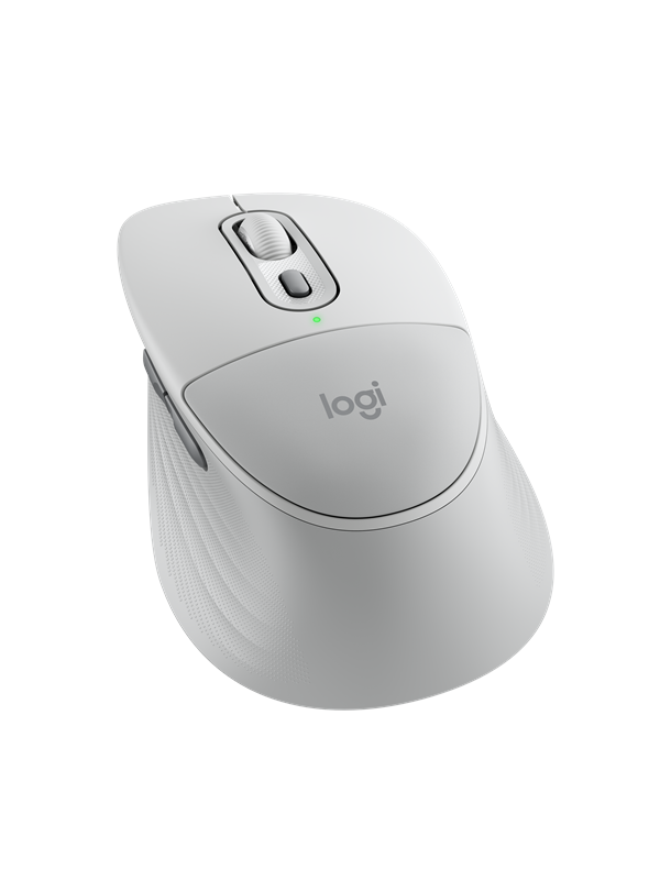 Logitech Signature Comfort Plus M850 L - Mus - Optisk - 6 knapper - Hvid billede