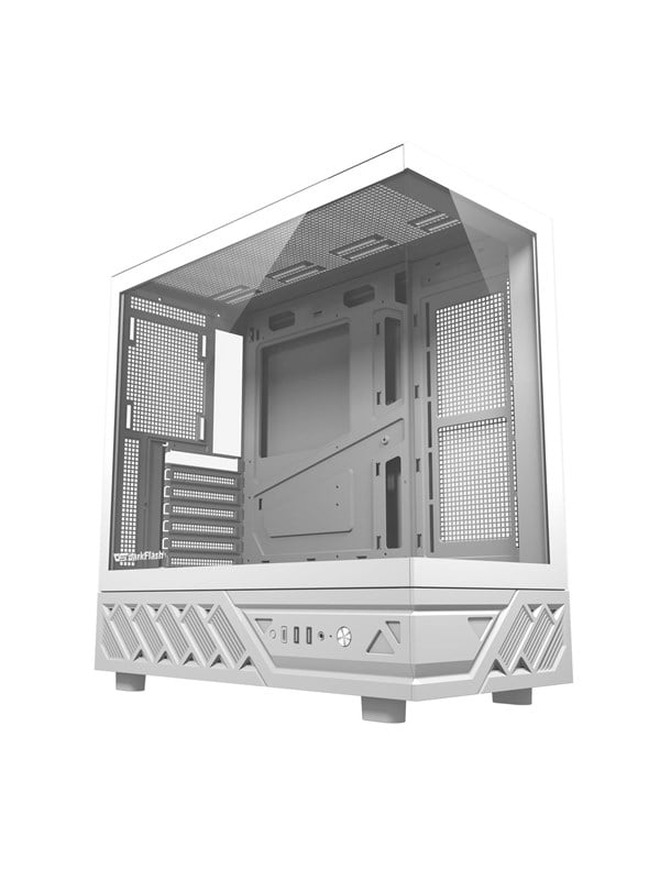 Darkflash DS950 Computer Case - Kabinet - Hvid