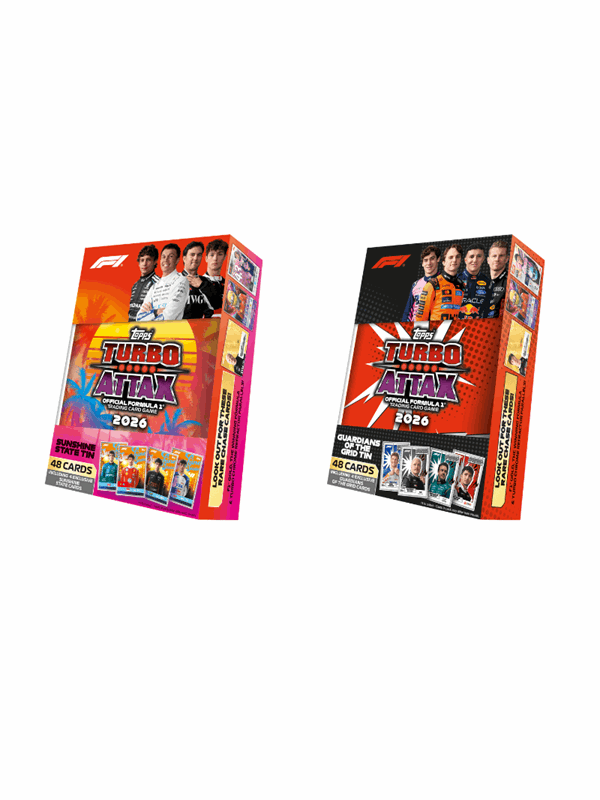 Topps Formula 1 Turbo Attax Mega Tin - assorted