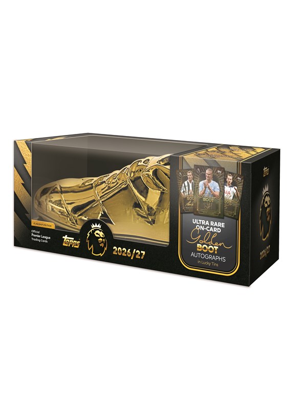Topps Premier League Golden Boot - Køb til DKK 199 - Spar 30%