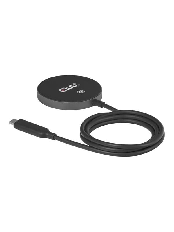 Club 3D CAC-3027 wireless charging pad - Qi2 Qi cerfified MagSafe compatible magnetic - 25 Watt