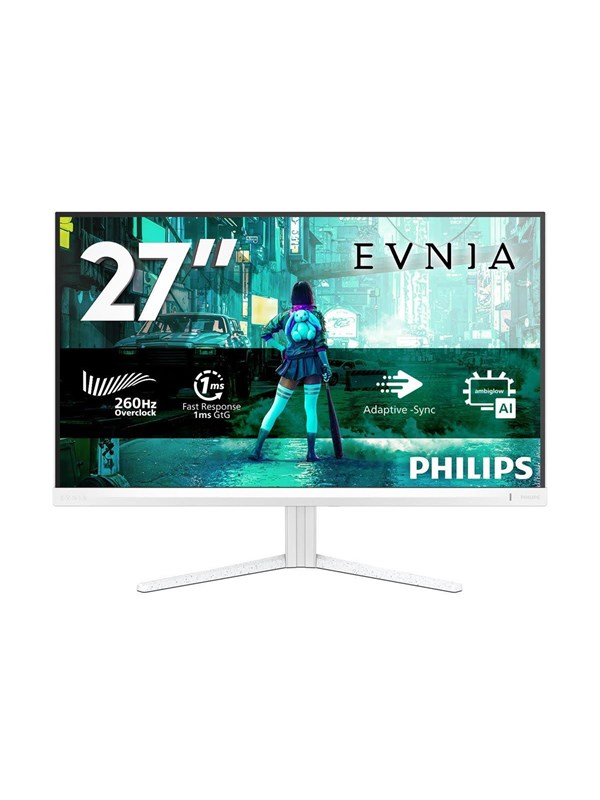 Philips Evnia 3000 27M2N3201PL 27" Fast IPS 1920 x 1080 (Full HD) HDMI DisplayPort 240Hz