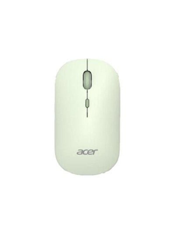 Acer AMR130 - mouse - 2.4 GHz Bluetooth 5.2 - green - Mus - Optisk LED - 4 knapper - Grøn