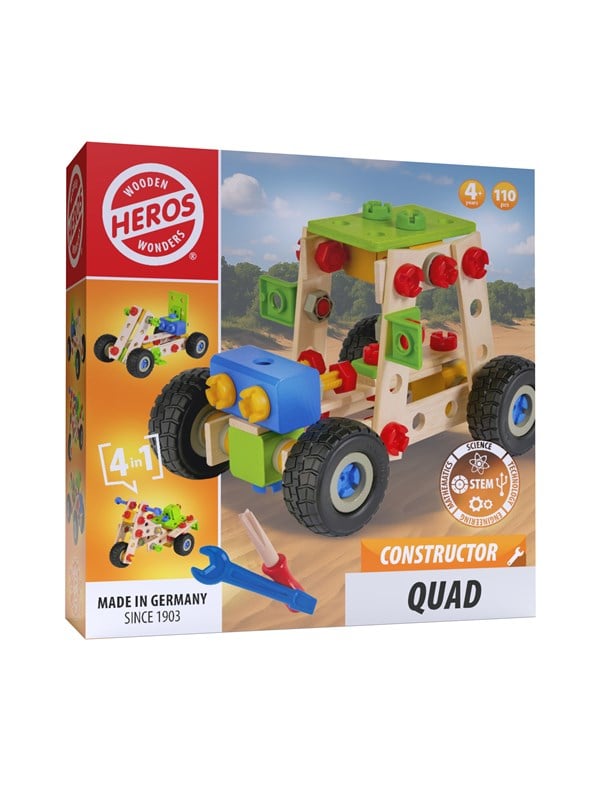Heros Constructor - 4-i-1, quad, 110 dele