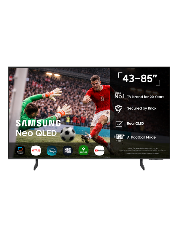 Samsung 43" Fladskærms TV LED 4K TQ43QN72HBUXNA