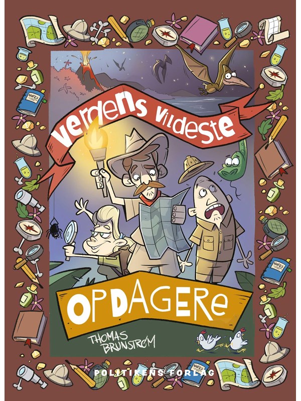 Verdens vildeste opdagere - Børnebog - Hardback