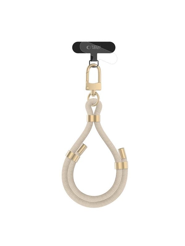 Tech-Protect C4S Rope Wrist Strap - Beige