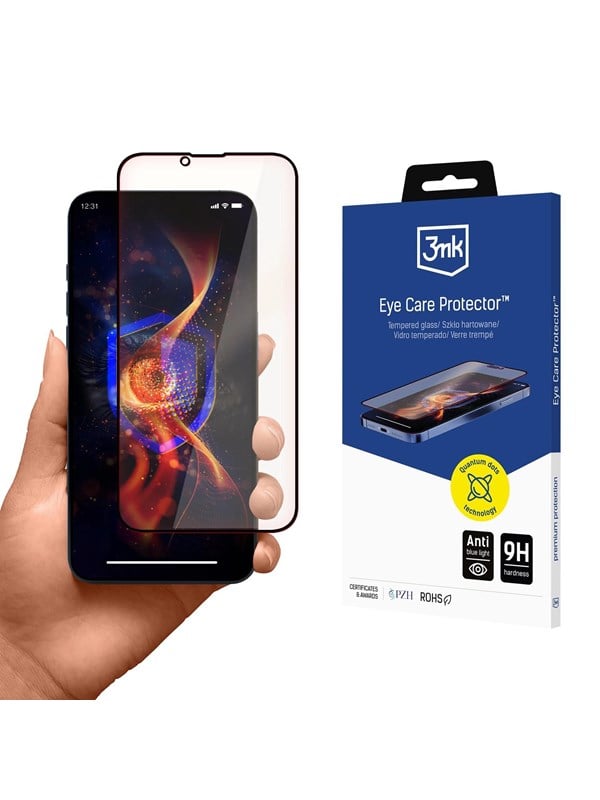 3mk Tempered Glass Eye Care Protector for Apple iPhone 16 Pro