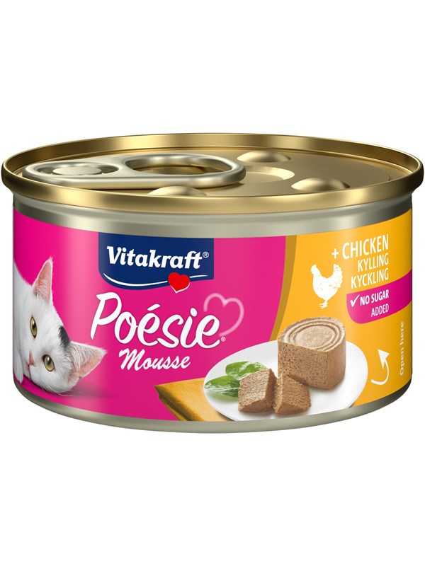 Vitakraft Poesie Mousse Kylling 85g