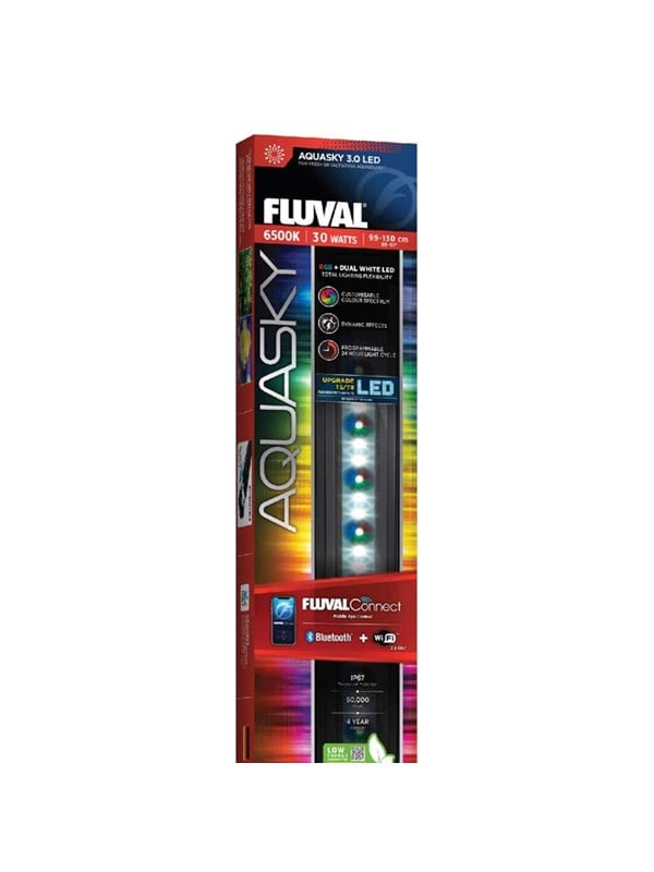 FLUVAL Aquasky 3.0 LED w/WiFi & BT 30W 99-130 cm