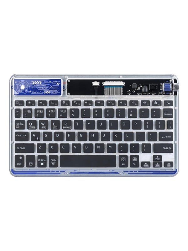 Dux Ducis Keyboard (CK Series) Wireless for Laptop/Tablet/Phone - Transparent - Transparent