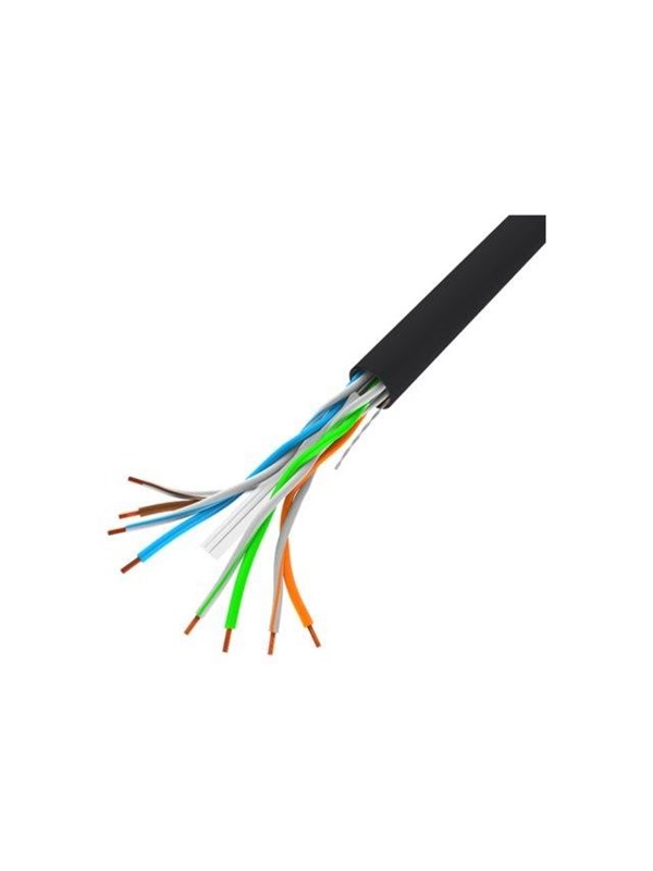 Netværkskabel UTP Lanberg 1 Gb/s - 305 m, sort