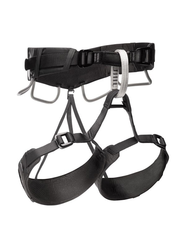 Black Diamond Momentum 4s Harness, Sportsklatring, XS-M, Sort, Hanstik