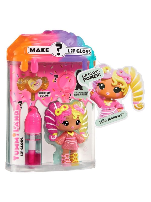 Yummiland Lip Gloss Doll - Mystery Color Change Assorted