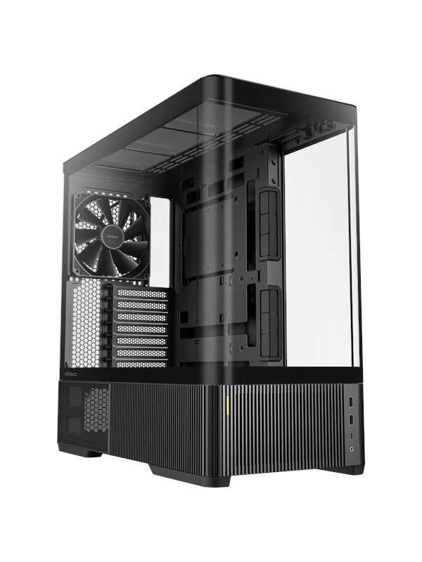 Antec C6 Curve Air - Kabinet - Miditower - Sort
