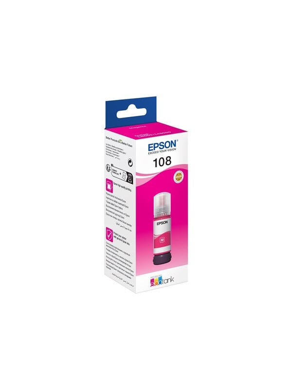 Epson Epson 108 Blækflaske magenta 70 ml T09C3 Modsvarer: N/A