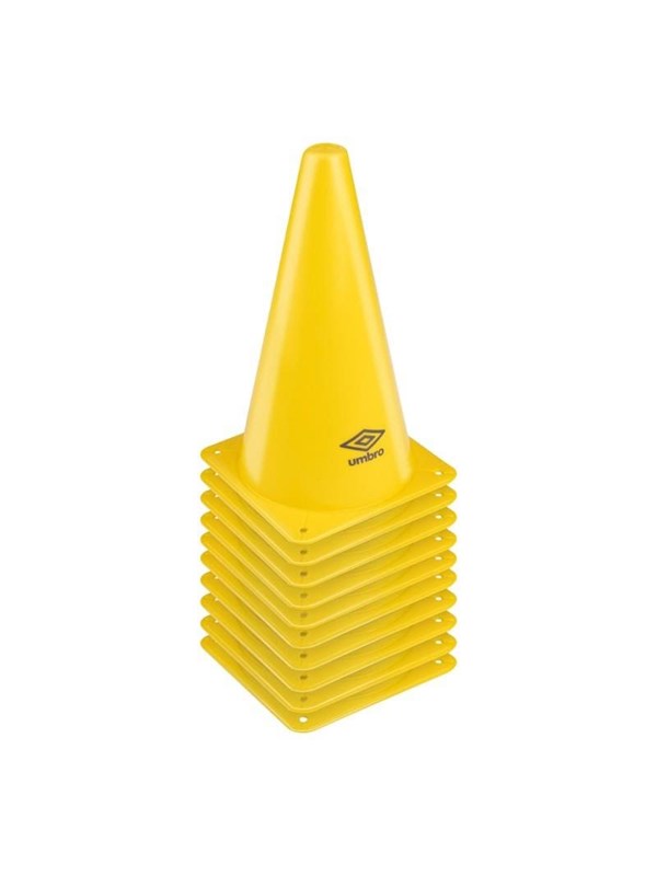 Umbro - Set of 10 training cones - yellow
