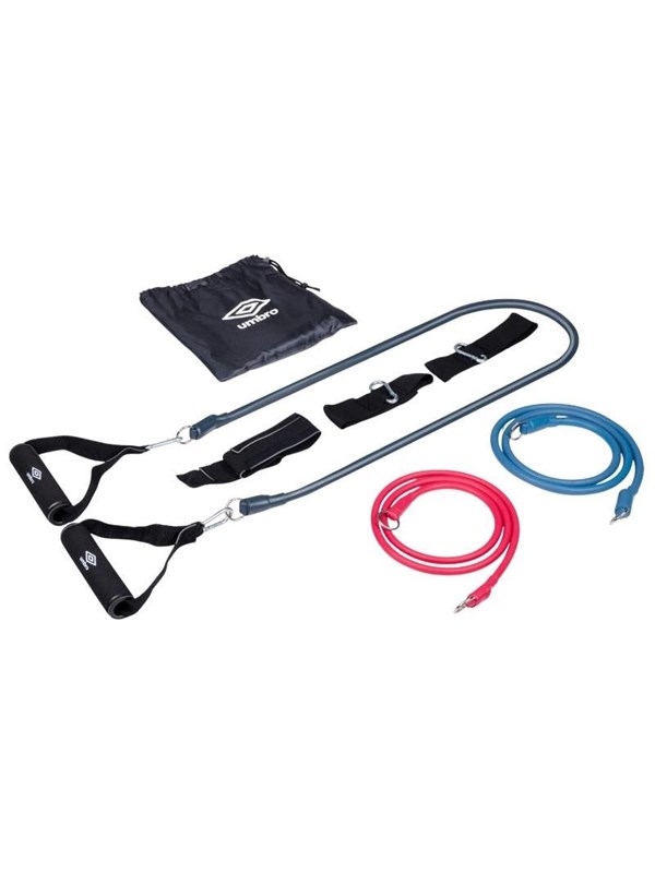 Umbro - Resistance bands / exercise straps 9 pcs billede