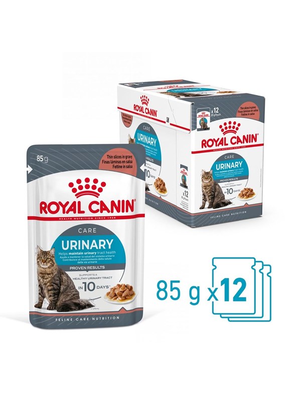 Kattemad vådfoder Royal Canin Urinary Care i sovs 12×85 g