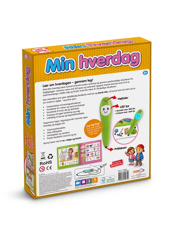 Games4u Min hverdag - leg og lær