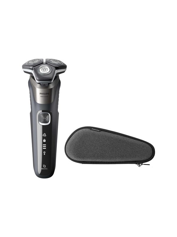 Philips Shaver Series 5000 S5887/30 - roterende barbermaskine med trimmer, sort/grå