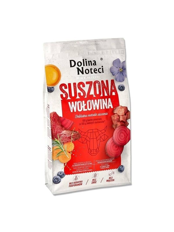 Dolina Noteci Premium beef - dried dog food - 9 kg billede