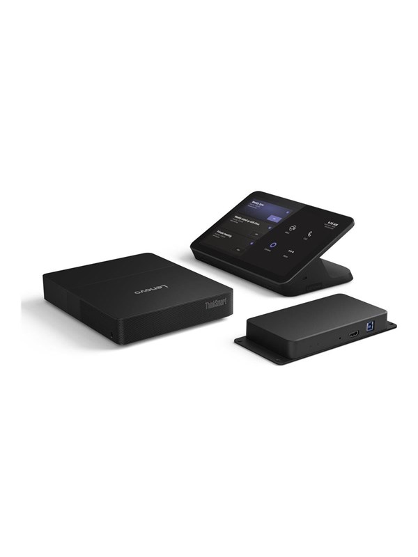 Lenovo ThinkSmart Core Gen 2 - Videokonferencepakke (Lenovo IP Controller, beregningssystem, Lenovo Link Box) - med 3 års Lenovo Premier Support - Certified for Microsoft Teams Rooms - sort