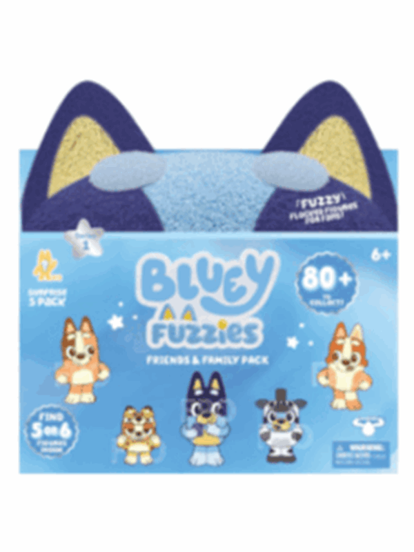 Bluey Fuzzies Friends and family pack