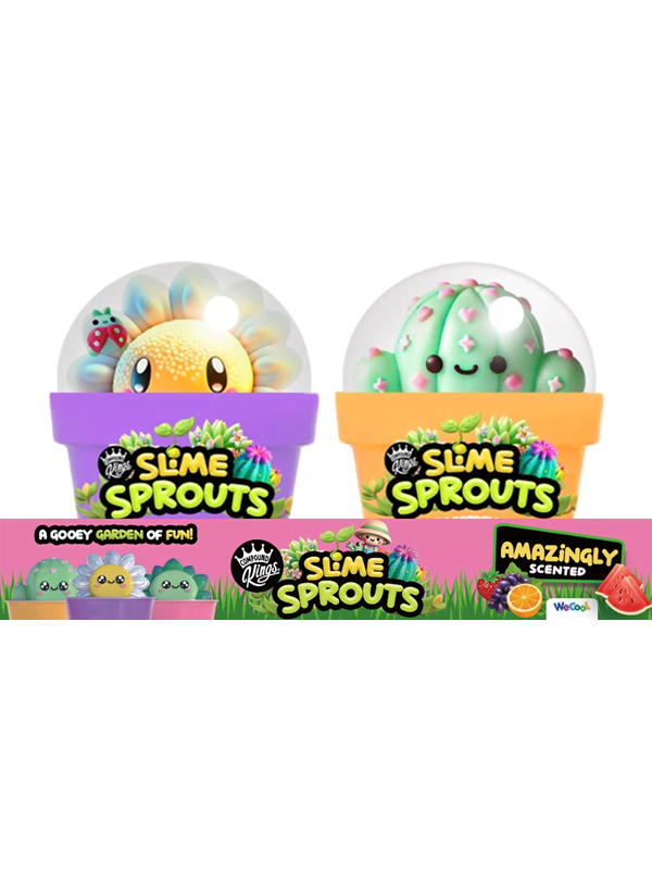 Compound Kings Slime Sprouts 140g 2-pack - assorted