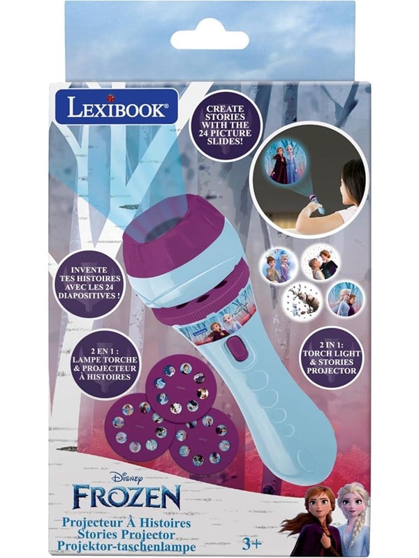 Lexibook Frozen Stories projektor- og fakkellys - (LTC050FZ)