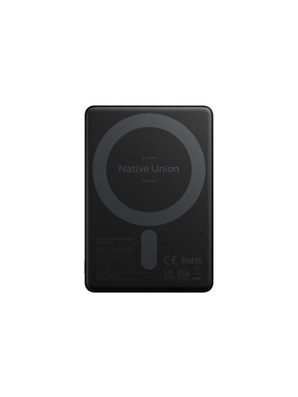 Native Union Active wireless power bank - magnetic Magsafe Compatible - 24 pin USB-C - 15 Watt Powerbank