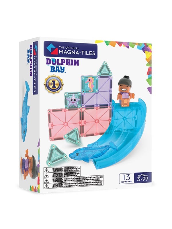 Magna-Tiles - Delfin Bugten - 13 dele