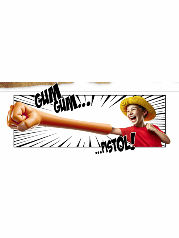 One Piece Gum Gum Punch Arm