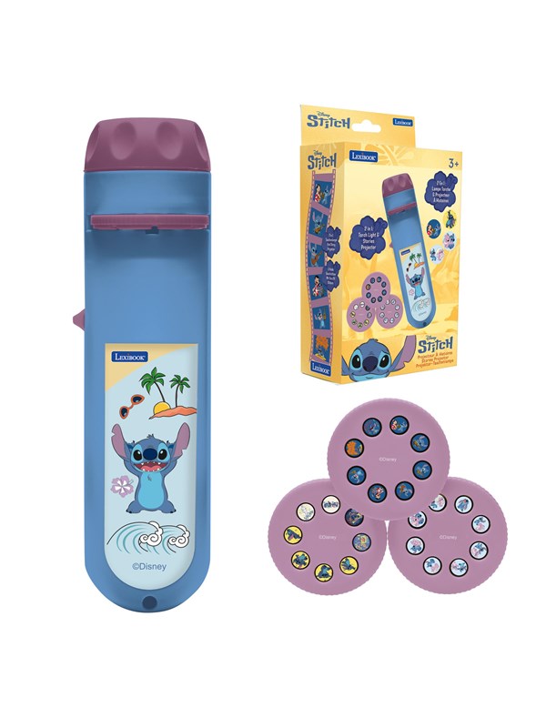 Stitch Disney stories projector and torch light