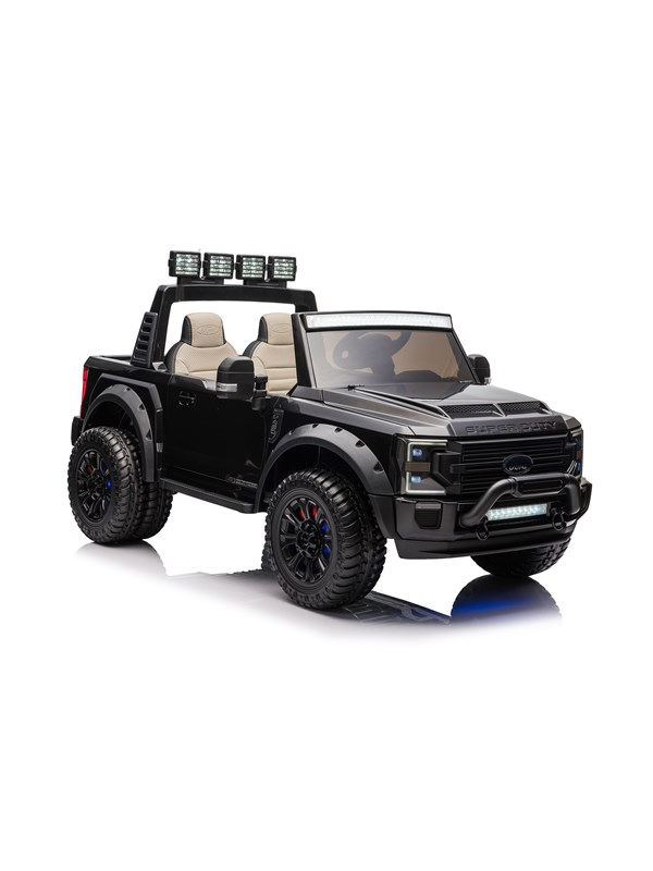 FORD Ford Super Duty F450 sort 24V, 2 personers, 4x24V motor, gummihjul