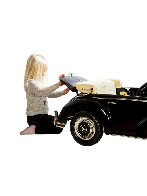 Mercedes 300S, 12V, fjernbetjening, gummihjul