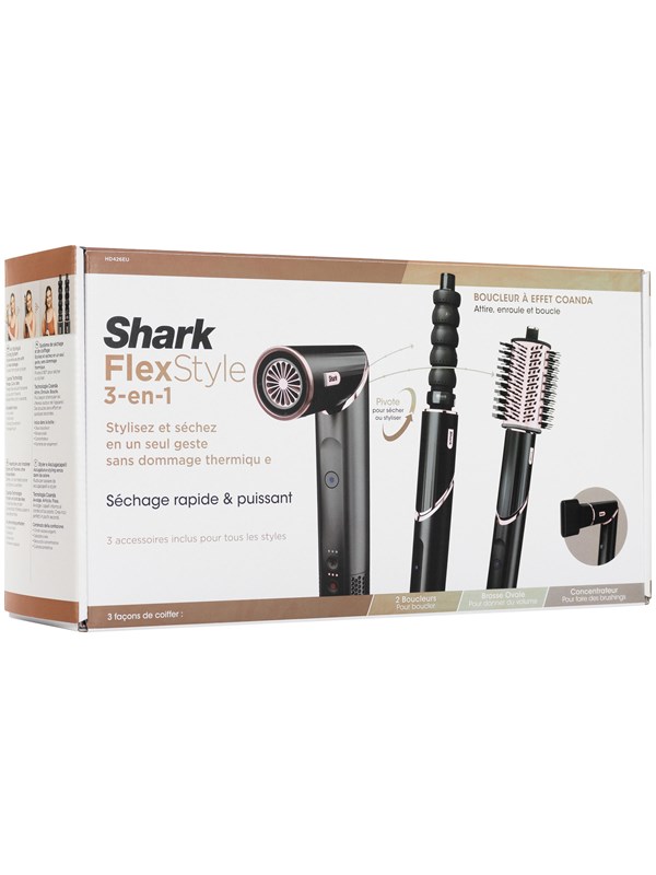 Shark FlexStyle HD426EU hårtørrer og hårstyler - sort